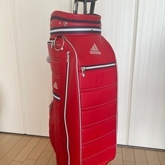 レディースゴルフキャディーバック&ゴルフクラブの画像