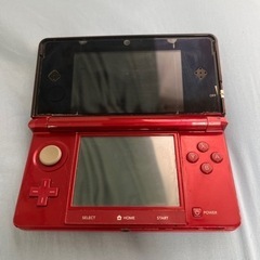 【ジャンク】ニンテンドー3DS(本体+ACアダプタ+ソフト2つ)の画像
