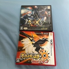 【ジャンク】ニンテンドー3DS(本体+ACアダプタ+ソフト2つ)の画像