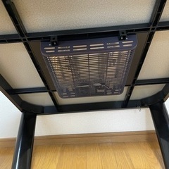 こたつテーブル　黒の画像