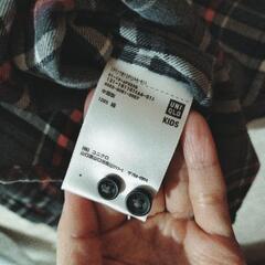 【お値下げ】ユニクロ　チェックシャツ　140の画像