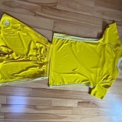 サッカーユニフォーム　Mサイズ　上下セット　フットサル　メンズ　adidas アディダスの画像