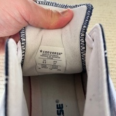 converse チャックテーラー　オールスター　27.0の画像