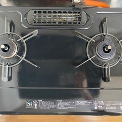 【引取】 Rinnai グリル付きガステーブル RTE640BK2R LPガスの画像