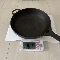 南部鉄器 盛栄堂 鉄のフライパン（ふた付き）の画像