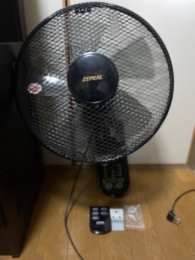 ☆壁掛け扇風機☆ブラウン☆美品☆