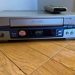 ★aiwa ステレオカセットビデオレコーダー　01年製★
