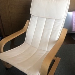 ikea 子供用1人木製ソファ