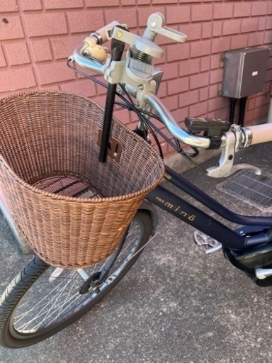 電動自転車　バッテリー充電器つき　Pas Minaシフォンブルー