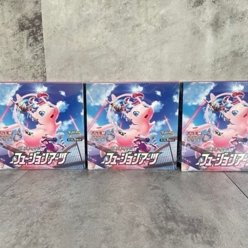 ポケモン - ポケモンカード フュージョンアーツ ３BOX Pokemon ポケモンカードゲーム ソード＆シールド 拡張パック