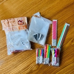 誕生日パーティーグッズろうそく、絞りセットの画像
