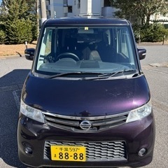 日産のルークス ハイウェイスター　車検7年2月