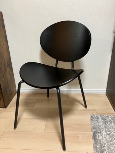 【チェア】KANADEMONO WoodenCurve プライウッドチェア