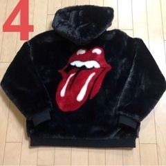 STONESコラボJACKROSEファーブルゾン3メンズBLACK