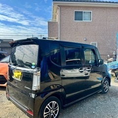 ホンダNBOX カスタムプラス平成25年車　51,695km  車検7年／2月の画像