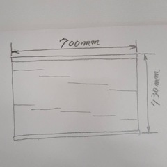 ブラインド　縦73㎝×横70㎝の画像