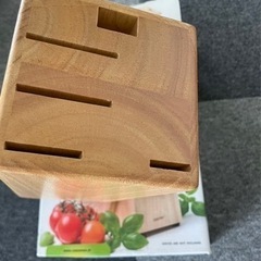 ナイフブロック　木製　の画像