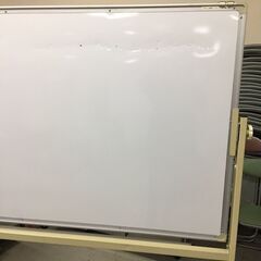 中古　ホワイトボード　両面　無地　脚付　自立式　キャスター付　1200×900　壁掛け　愛知　一宮市　江南市　稲沢市　名古屋　岐阜　各務ヶ原　岐南町　羽島　三重　グッドプライス一宮の画像