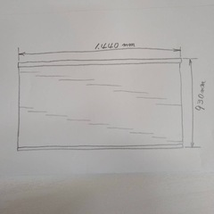 ブラインド2   縦93㎝×横144㎝の画像