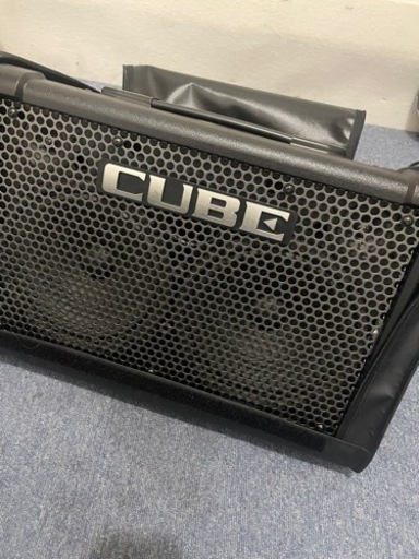 CUBE Street EX 専用ケース付き。路上用アンプ。電源、電池駆動両方ok！引き取りok
