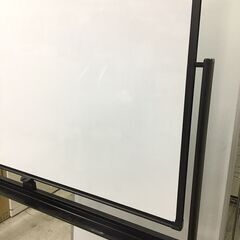 中古　ホワイトボード　両面　脚付　無地　自立式　キャスター付　1200×900　愛知　一宮市　江南市　稲沢市　名古屋　岐阜　各務ヶ原　岐南町　羽島　三重　グッドプライス一宮の画像
