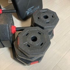 【2/18迄で処分予定】ダンベル、フラットベンチセットの画像