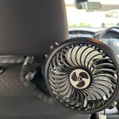 充電式扇風機（車、ベビーカーなどに）の画像