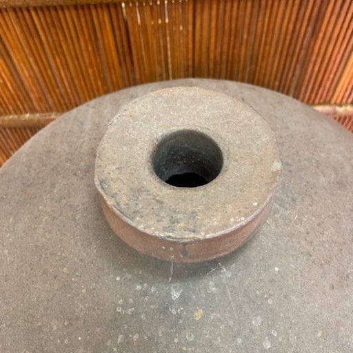 和風 アンティーク 大型 醤油壺 陶器 醤油瓶 壷 つぼ 油壺 酒瓶