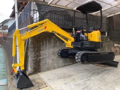 久留米発 ヤンマー ２トンクラス 後方小旋回 VIO20 動画有り 倍速 ミニ ユンボ ショベル