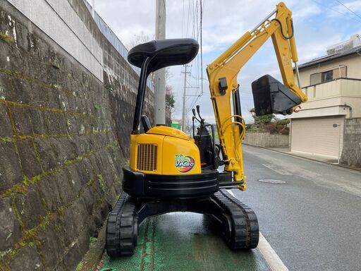 久留米 ヤンマー SV08-1A ゴムキャタ新品 後方小旋回 可変足 倍速 家庭菜園♬ 入門♬ ミニ ユンボ ショベル 久留米 ヤンマー SV08-1A ゴムキャタ新品 後方小旋回 可変足 倍速 家庭