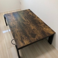 【ニトリ】テーブル こたつ（こたつ布団と足継ぎ足し付き）