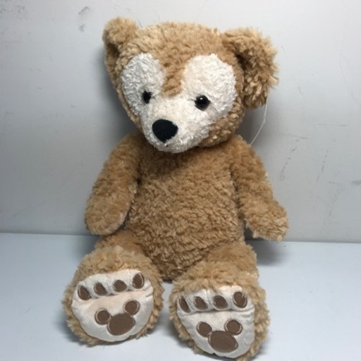 ☆値下げ☆ロ2402-450 ディズニーシー グッズ ダッフィー ぬいぐるみ 全長約40cm 美品