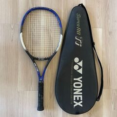 ヨネックス　硬式テニスラケット SRQ ti550 long カバー付の画像