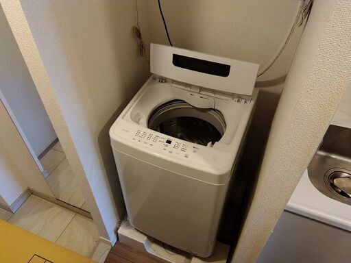 【2022年10月購入品】洗濯機5.0kg（アイリスオーヤマ製IAW-T504）
