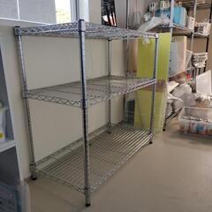3段スチールラック