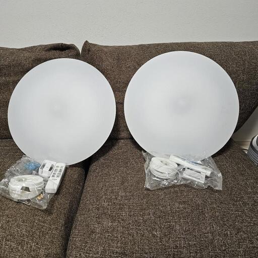 ほぼ新品！！LEDシーリングライト 2個