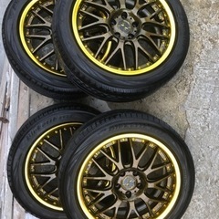 【期間限定60000円】Weds18インチタイヤホイールセット