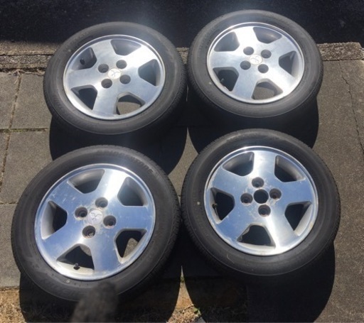 ekワゴン　ブリヂストン夏タイヤ4本　155/65R14