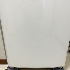 【美品】値下げしました　2020年購入　全自動洗濯機　縦型　ハイアール　5.5kg ホワイト　ブラック　簡易乾燥の画像