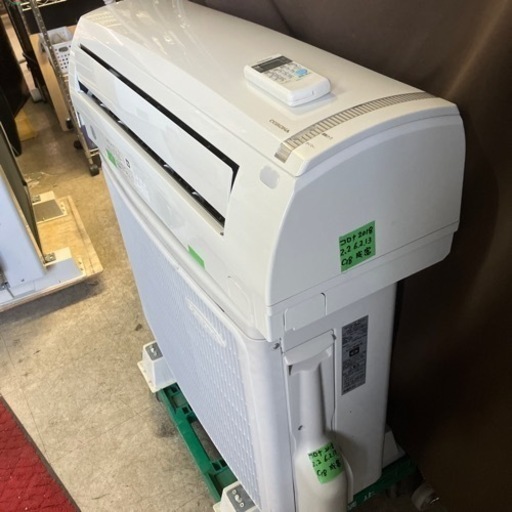 佐賀中古エアコンコロナ2018年2.2KW 157番税込取付込