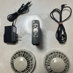 空調服一式！LL2着