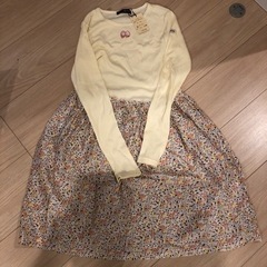 子ども　女の子　ワンピース　140