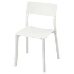 IKEAテーブルと椅子2脚の画像