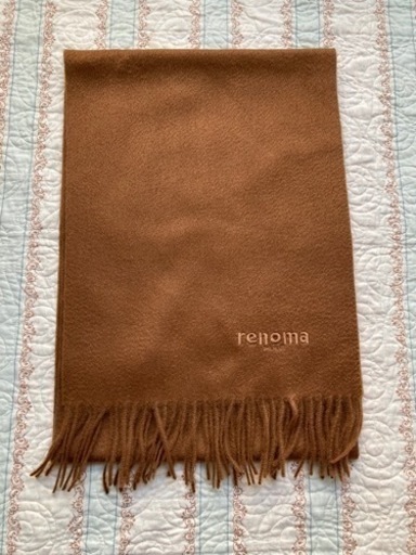 レノマ パリス マフラー 2023-24年AW秋冬新作 カシミヤマフラー