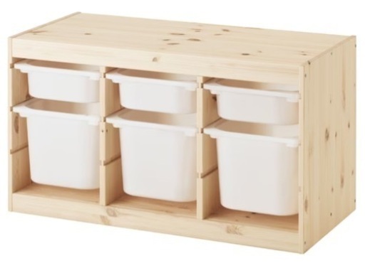 【終了】★used★ IKEA イケア TROFAST トロファスト 子ども部屋 収納棚 ナチュラルインテリア