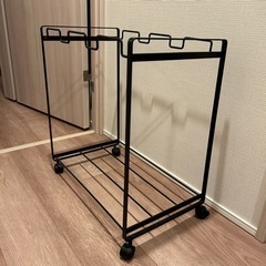 tower/タワー 分別ダストワゴン 3分別の画像