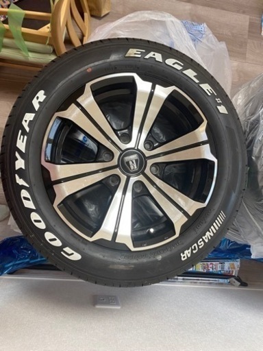 グットイヤー　ナンバーワン　イーグル　ナスカー　ホイール付き　スポイラー