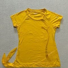 ★USED美品★PUMA プーマ／レディース半袖Tシャツ／黄色イ...