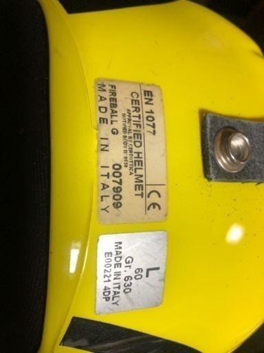 GS SL 用ヘルメット ヘルマン・マイヤーmodel Size:L