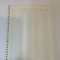 中古品　コクヨ　銀行勘定帳&応用帳&経費明細帳の画像
